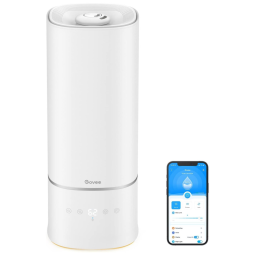Umidificador Ultrassônico Portátil 6L até 60H, Área até 55 m2, 110v, GOVEE H7142101, Branco