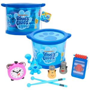 Blues Clues You Conjunto de Instrumentos Musicais para Crianças a partir de 3 anos, JUST PLAY 49671, Azul