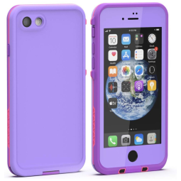 Capa Celular Prova Dágua IP68, 8, DIVERBOX iPhone SE 2020, 8, Lilás