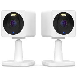 Câmera de Segurança Interna 1080p HD WIFI com Visão Noturna e Áudio Bidirecional 2UN WYZE Branca