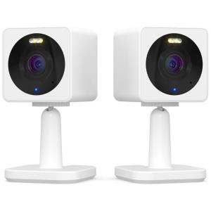 Câmera de Segurança Interna 1080p HD WIFI com Visão Noturna e Áudio Bidirecional 2UN WYZE Branca