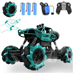 DRONEEYE Carrinho de Controle Remoto p, Adultos Off Road Até 15 KM, H, Recarregável, Azul