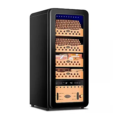 Humidor Elétrico PA-DABAOO Preto Capacidade
