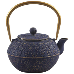 SECHUDO CIT001 Chaleira de Chá 1L, Aço Inoxidável, Azul Escuro