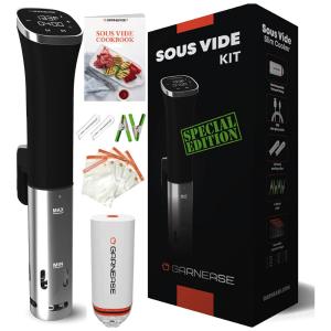 Termocirculador Elétrico com Controle de Temperatura, 1000W, 110v, GARNEASE, Preto