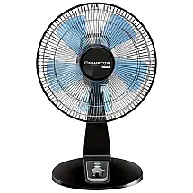 Ventilador de Mesa com 4 Velocidades, Silencioso, 110V 60W, ROWENTA VU2631, Preto
