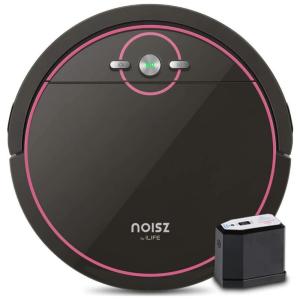 Aspirador de Pó Robô com Auto Carga Silencioso, 110v, NOISZ BY ILIFE S5, Preto