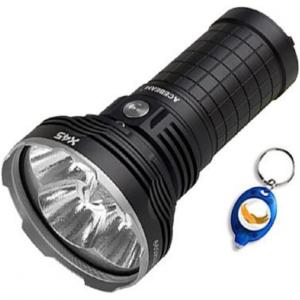 Lanterna LED 18000 Lúmens 583mt de Alcance Recarregável Saída Regulada Digitalmente