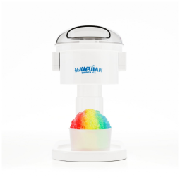 Máquina de Raspadinha Elétrica Multifuncional, Branca, 110v, HAWAIIAN SHAVED ICE S700, Branco