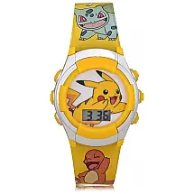 Relógio Digital de Quartzo para Crianças de 5 até 15 Anos, Pikachu, Amarelo