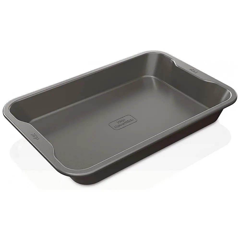 Assadeira Ninja B30116 Foodi NeverStick Premium Cinza 36x41cm Antiaderente