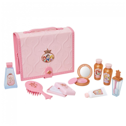 Kit de Acessórios de Viagem de Brinquedo da Disney Princesas Coleção Estilo, Rosa