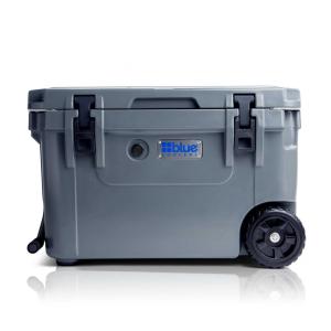 Cooler Térmico Portátil 60 Litros com Alça e Rodas, Blue Coolers, Cinza