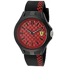 Relógio de Pulso Masculino Quartzo Multicolorido Resistente a e Arranhões, FERRARI 0830325, Preto