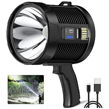 Lanterna LED Recarregável com 6