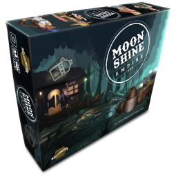 Moonshine Empire Jogo de Estratégia 2 Jogadores, Para Maiores de 12 Anos, GéNERIC, Preto