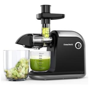 Centrífuga de Frutas de Bancada Silencioso com Motor Reversível, 150W, 110v, DMOFWHI SJE 070, Preto