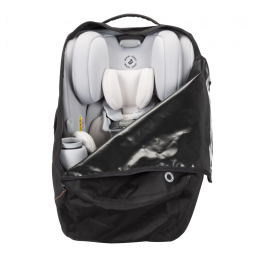Pack de Viagem com Rodas para Cadeirinha de Carro MaxiCosi, Bolsa de Viagem Preta