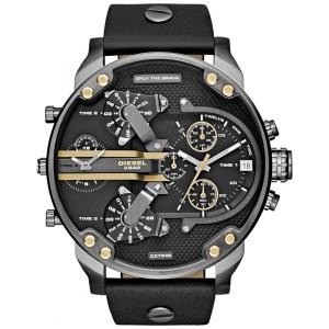 Relógio Masculino Analógico Quartzo, Couro, DIESEL DZ7348, Preto