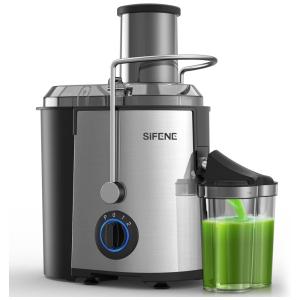 Centrifuga de Frutas com Alto Rendimento e Limpeza Fácil, 110V 1000W, SiFENE, Prata