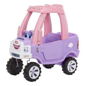 Carrinho de Passeio Princesa Infantil para Crianças de 2 a 5 Anos, Rosa