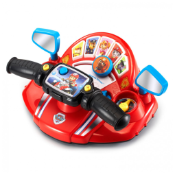 Volante Interativo Ryder em sua ATV com Espelho Retrovisor e Buzina para Crianças, VTech, Vermelho