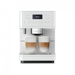 Miele CM 6160 MilkPerfection Lotus White - Máquina de Café Automática OneTouch for Two, AromaticSystem, WiFi, 120V