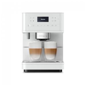 Miele CM 6160 MilkPerfection Lotus White - Máquina de Café Automática OneTouch for Two, AromaticSystem, WiFi, 120V