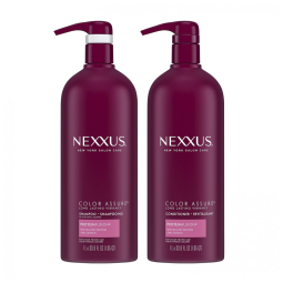 Shampoo e Condicionador 1L para Cabelos Tingidos Realça Cor e Mantém o Brilho, NEXXUS 10605592329484, Violeta
