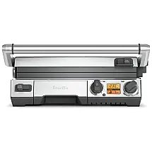 Churrasqueira Elétrica 6 Configurações 1800W, Aço Inoxidável, 110v, BREVILLE BGR820XL, Prateado