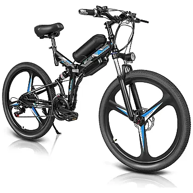 WWahuayuan Bicicleta Elétrica Motorizada 26