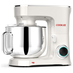 SanLidA SM 1551 Batedeira, Mixer 9L, 10 Velocidades Com Ganchos Branco 110V