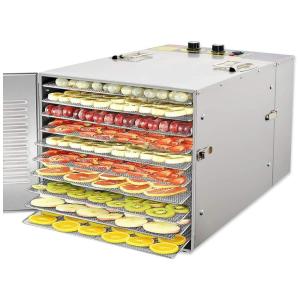 Desidratador de Alimentos fissional 10Trays 1000W, ZZ PRO, Prateado