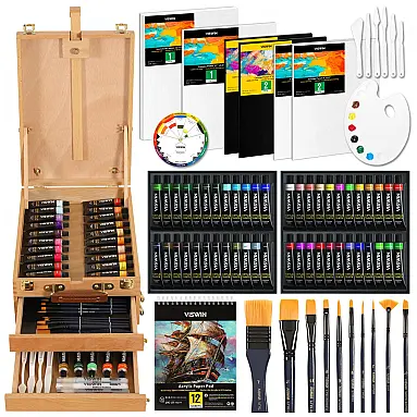 Kit de Pintura Conjunto Artístico