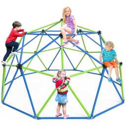 GIKPAL Cúpula de Escalada para Crianças, 3-10 anos, Estrutura Durável em Aço Galvanizado, Resistente à Ferrugem, Suporta até 450 kg