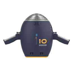 Scooter Subaquática Propulsor de Mergulho com 2 Velocidades e Câmera de Ação para Adultos, YOUGYM, Azul