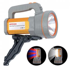 Lanterna LED Recarregável 800mts de Alcance da Luz Alça Removível À Prova D água