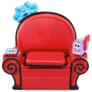 Blues Clues and You Poltrona Divertida com zenamento para Brinquedos, 2 a 5 anos, LEAPFROG 80 610401, Vermelho