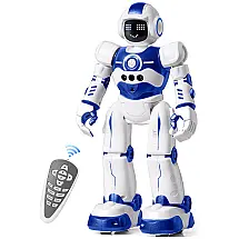 Robô Programável EduCuties com Controle Remoto para Crianças Acima de 3 Anos, Cinza
