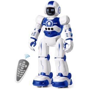 Robô Programável EduCuties com Controle Remoto para Crianças Acima de 3 Anos, Cinza