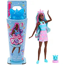 Boneca Barbie Pop Reveal Shakes unicórnio com pet perfumado e 8 surpresas 2024