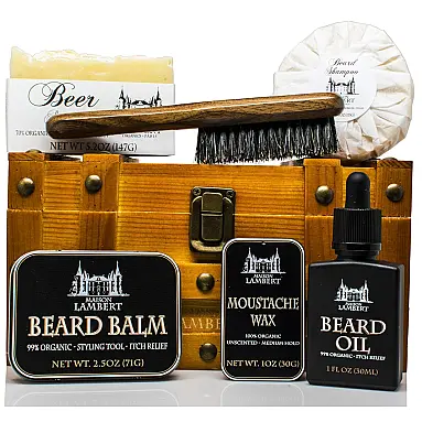 Kit para Barba Profissional Portátil