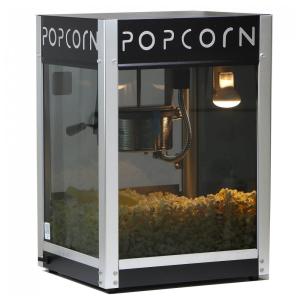 Pipoqueira Elétrica de Bancada em Aço Inoxidável, 1200W, 110v, PARAGON 1104220, Preto