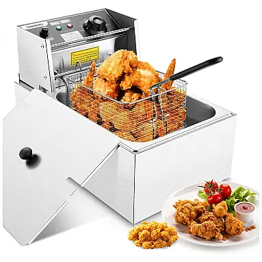 Fritadeira Elétrica Profissional 6 Litros