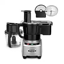 Processador de Alimentos Profissional 3,7L com Sistema de Vedação LiquiLock e Acessórios Inclusos, 110V 700W, Waring, Prata