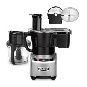 Processador de Alimentos Profissional 3,7L com Sistema de Vedação LiquiLock e Acessórios Inclusos, 110V 700W, Waring, Prata