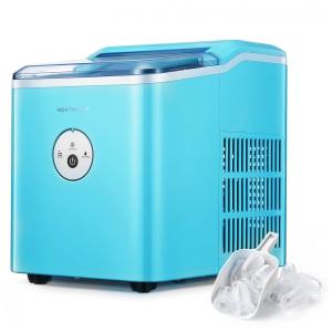 Máquina de Gelo até 13 kg em 24H Portátil com Colher e Cesta de Gelo, 110V 120W, NORTHCLAN, Preta