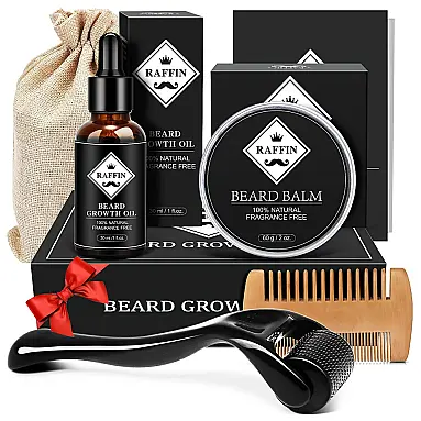 Kit para Barba Profissional Portátil