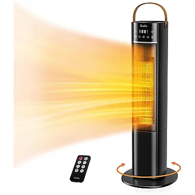 Aquecedor Elétrico Portátil com Tela
