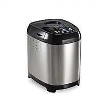 Panificadora Automática com 14 Programas e Capacidade de 1 Kg, 110V, Hamilton Beach, Prata